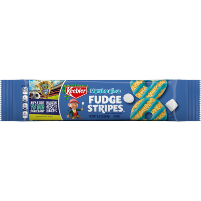 Keebler Fudge Stripes Marshmallow, Limited Edition, 9.5 oz