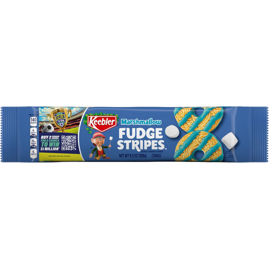 Keebler Fudge Stripes Marshmallow, Limited Edition, 9.5 oz
