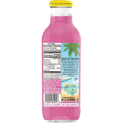 Calypso Island Wave Lemonade 16oz