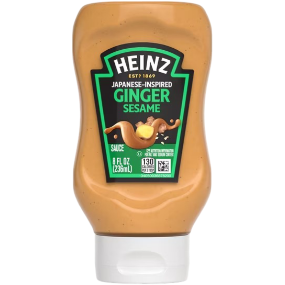 Heinz Japanese-Inspired Ginger Sesame Sauce, 8 fl oz