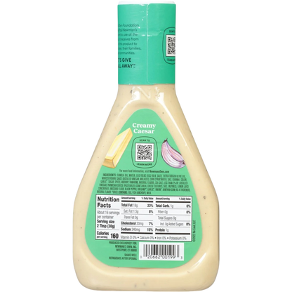Newman's Own Creamy Caesar Salad Dressing, 16 fl oz