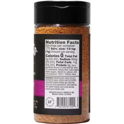 Kinder's Black Cherry Chipotle Rub & Seasoning for Grilling, 6 oz