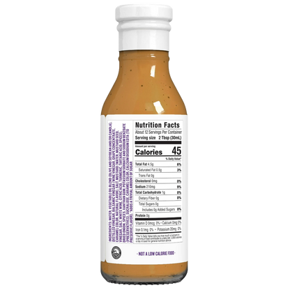 G Hughes Sugar Free Balsamic Vinaigrette Salad Dressing, 12oz