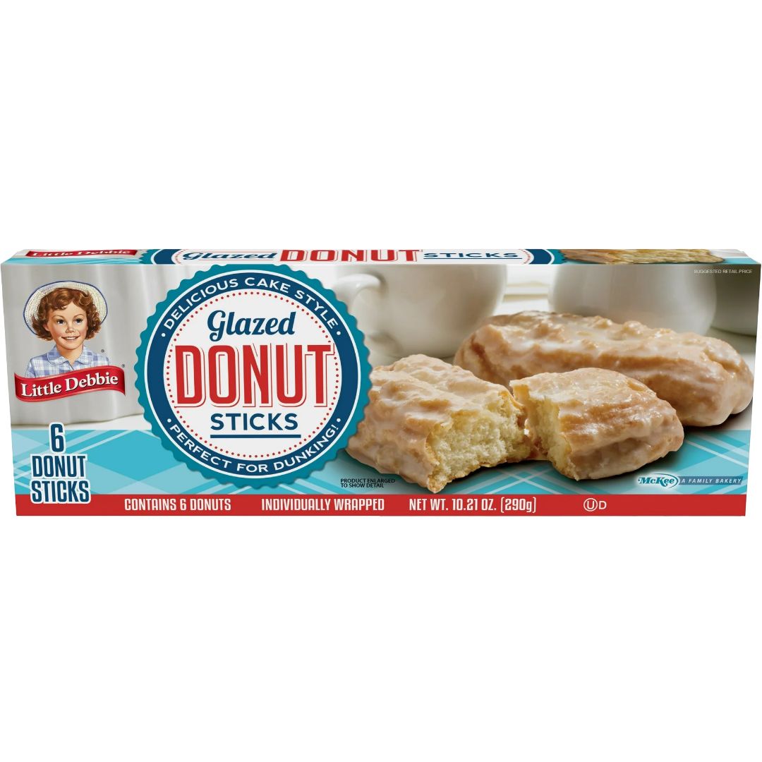 Little Debbie Glazed Donut Sticks, 10.21 oz