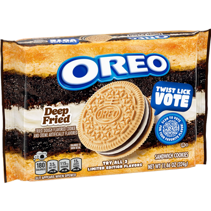 OREO Deep Fried Sandwich Cookies, Limited Edition, 11.46 oz