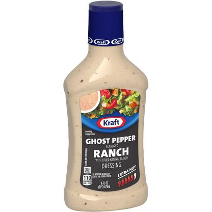 Kraft Ghost Pepper Flavored Ranch Dressing, 16 fl oz