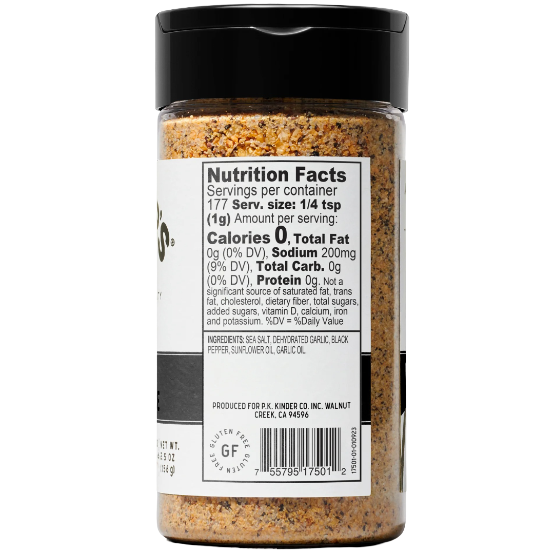 Kinder's The Blend Seasoning with Salt, Pepper and Garlic, 6.25oz