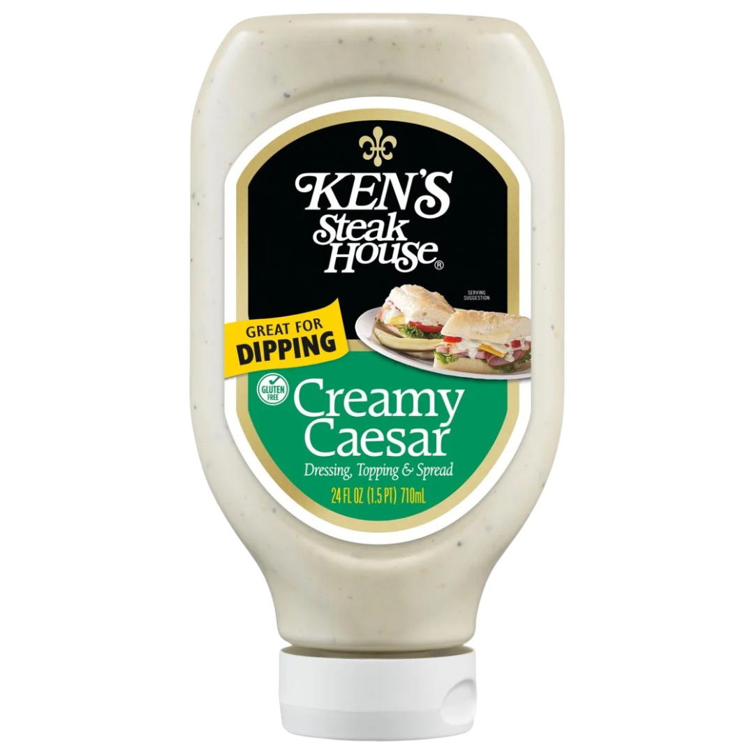 Ken's Steak House Creamy Caesar Dressing, 24 fl oz