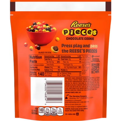 Reese's Pieces Chocolate Cookie & Peanut Butter Candy, 7.6 oz