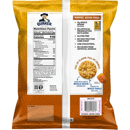 Quaker Caramel Flavored Rice Crisps, 7.04oz