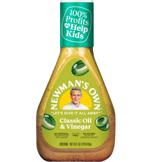 Newman's Own Classic Oil & Vinegar Dressing, 16 fl oz