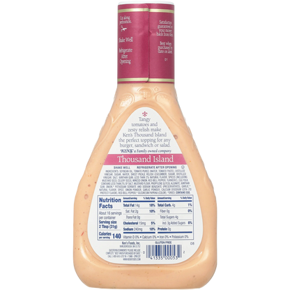 Ken's Steak House Thousand Island Salad Dressing, 16 fl oz
