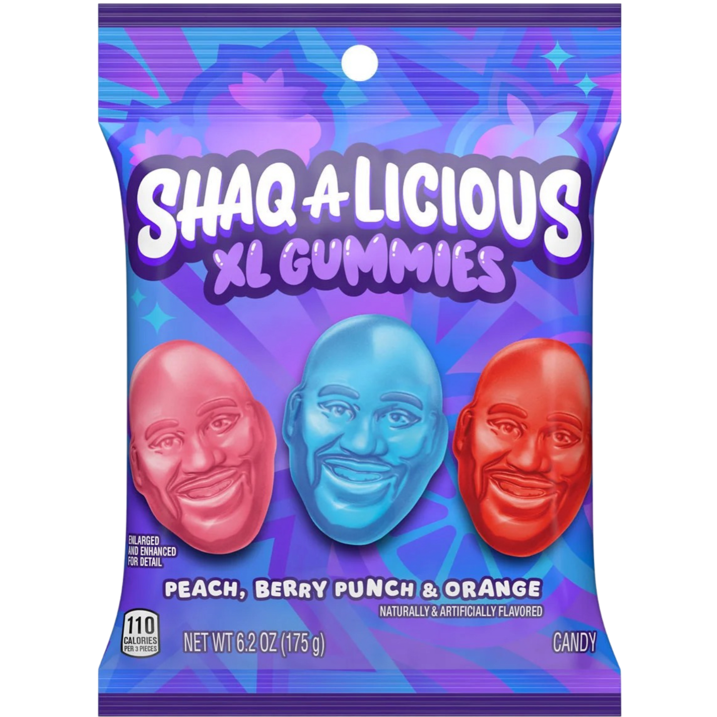 Shaq-A-Licious XL Gummies Original Flavor Chewy Candy