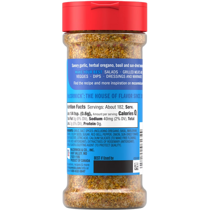 McCormick Greek Style Seasoning, 3.88 oz