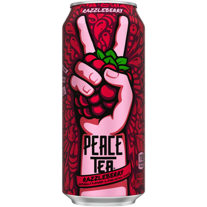 Peace Tea Razzleberry Canned Iced Tea, 16 fl oz