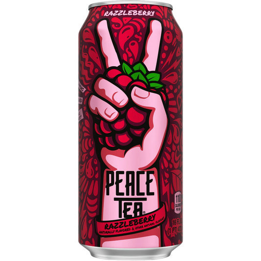 Peace Tea Razzleberry Canned Iced Tea, 16 fl oz