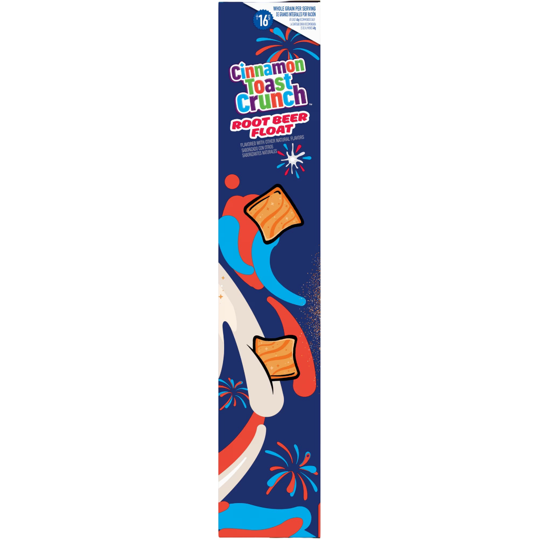Cinnamon Toast Crunch Root Beer Float Flavored Family Size Cereal, 18.8 oz
