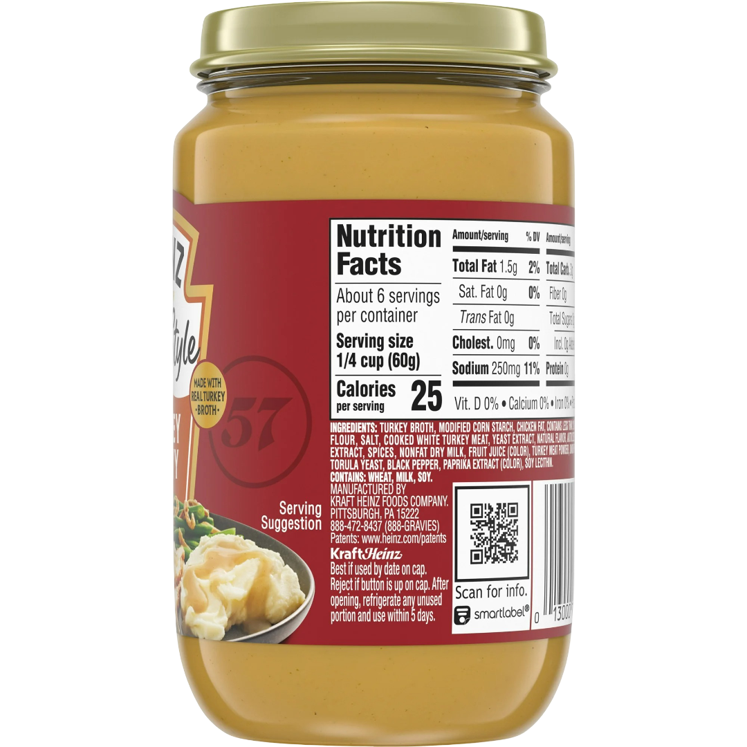 Heinz HomeStyle Turkey Gravy, 12oz