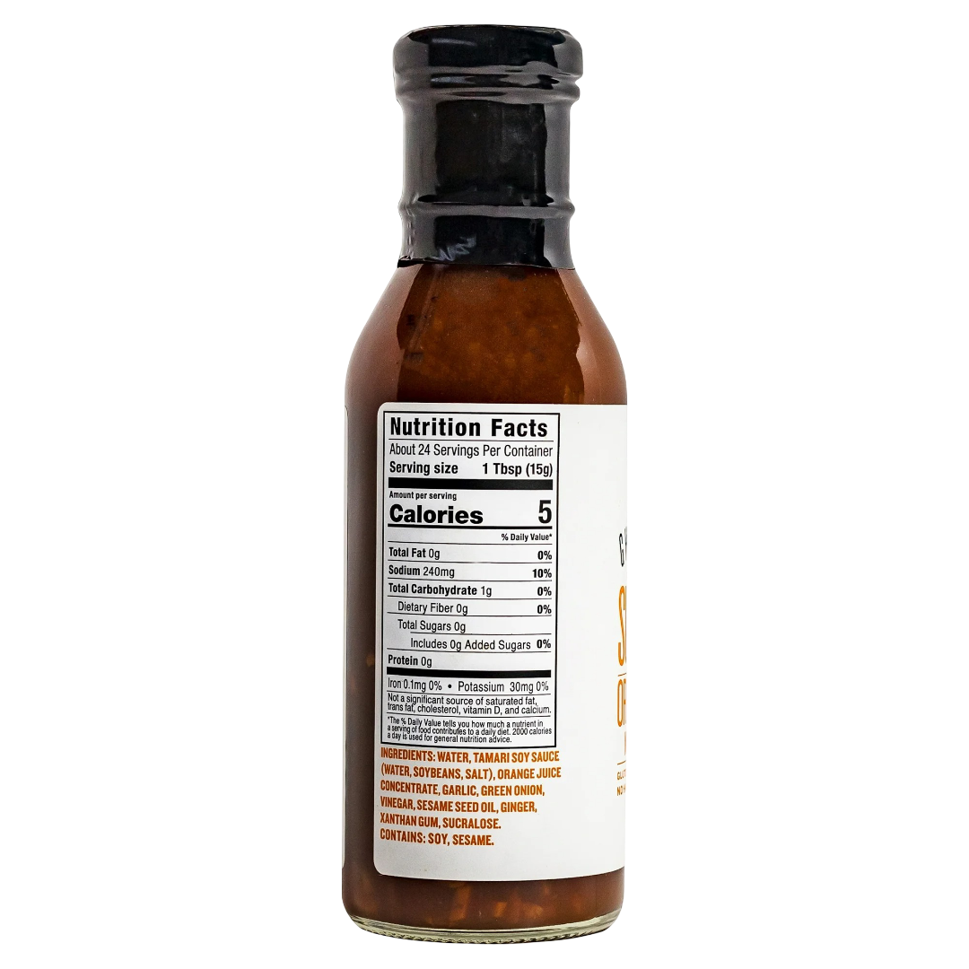 G Hughes Sugar Free Orange Ginger Marinade, 13oz