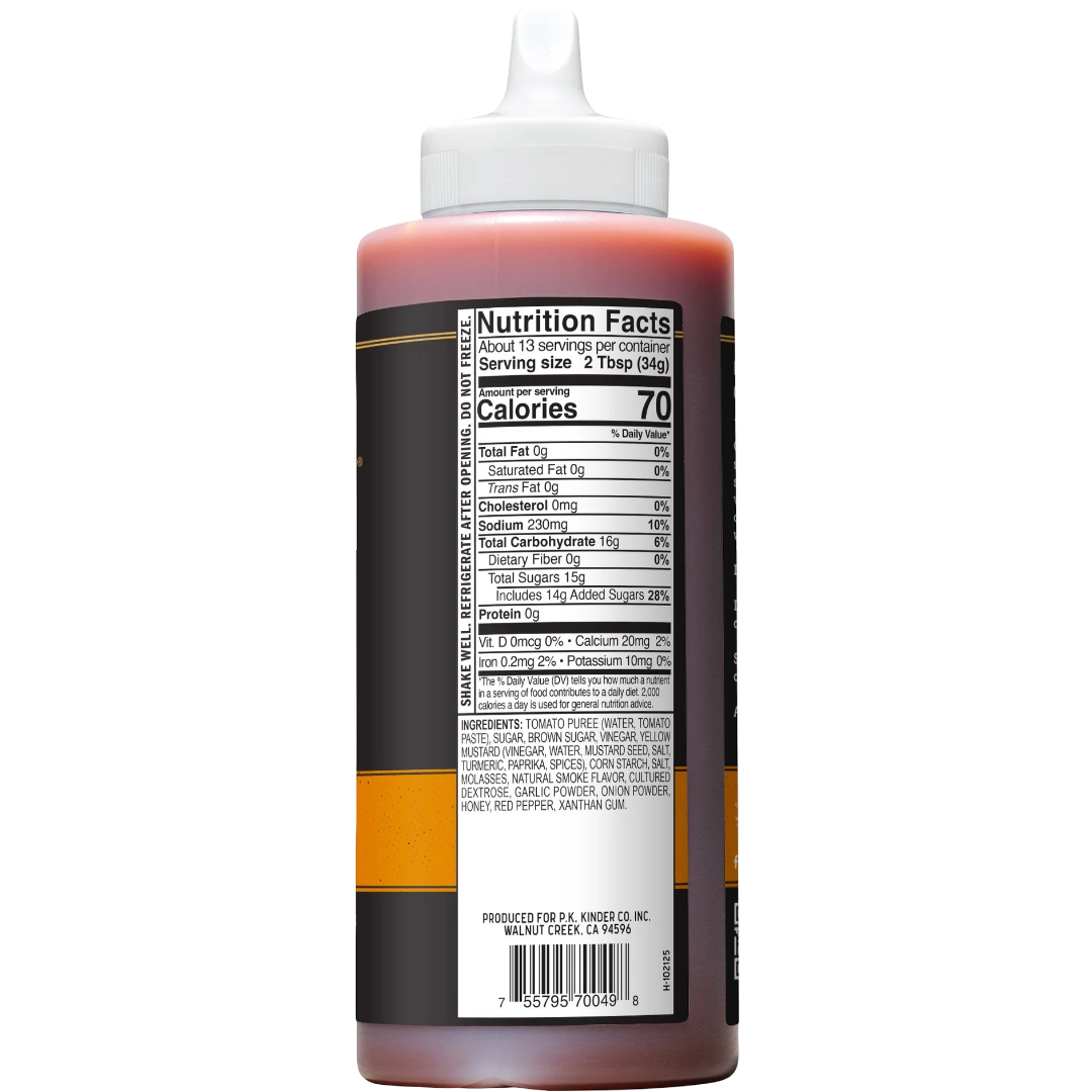 Kinder's Gold Label Sweet & Tangy Fried Chicken Dipping Wing Sauce, 15.5 oz