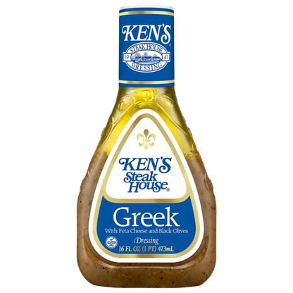 Ken's Steak House Greek Salad Dressing, 16 fl oz