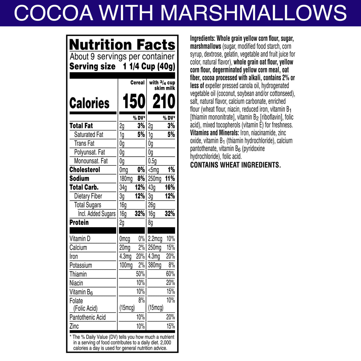 Kellogg's Cocoa Loops Cereal with Wonka Hat Marshmallows, 13.3 oz