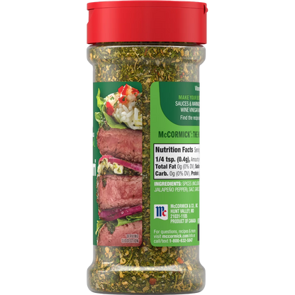 McCormick Chimichurri Flavored Seasoning, 2.47 oz
