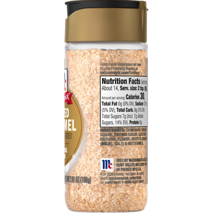 McCormick Salted Caramel Finishing Sugar, 3.81 oz