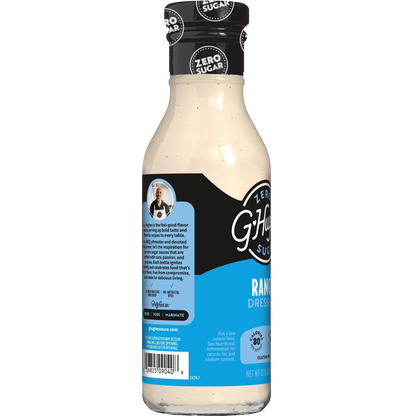 G Hughes Zero Sugar Ranch Dressing, 12 fl oz
