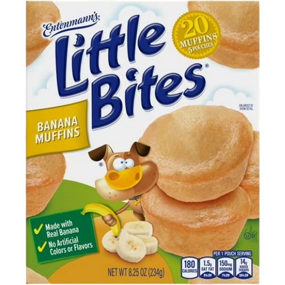 Little Bites Banana Mini Muffins, 8.25 oz