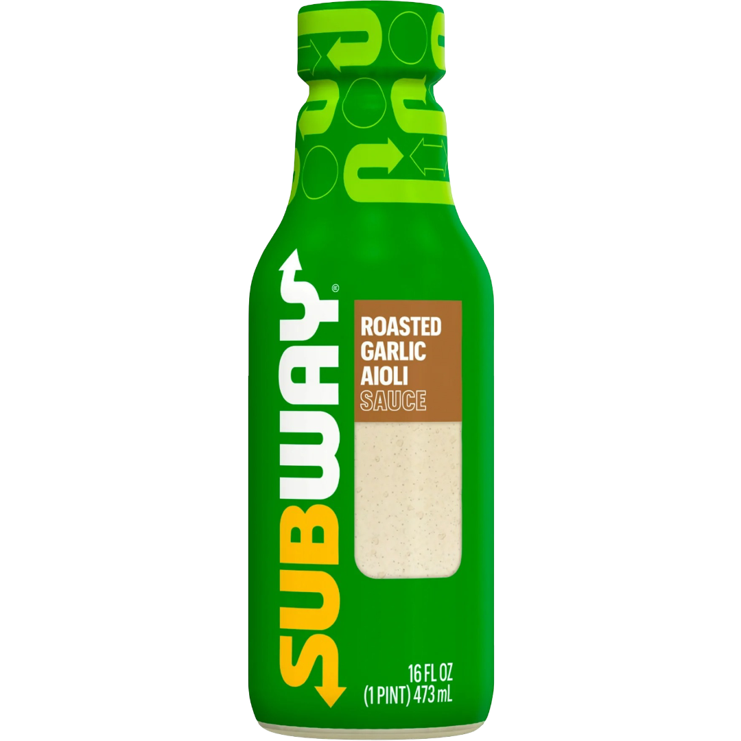 Subway Roasted Garlic Aioli Sauce, 16 fl oz