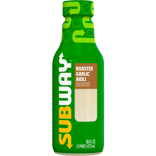 Subway Roasted Garlic Aioli Sauce, 16 fl oz