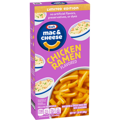 Kraft Chicken Ramen Flavored Macaroni Mac & Cheese, 7.25 oz