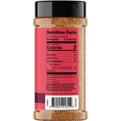 Fire & Smoke Society Sweet Preacher BBQ Seasoning Pork Rub, 11.9 oz