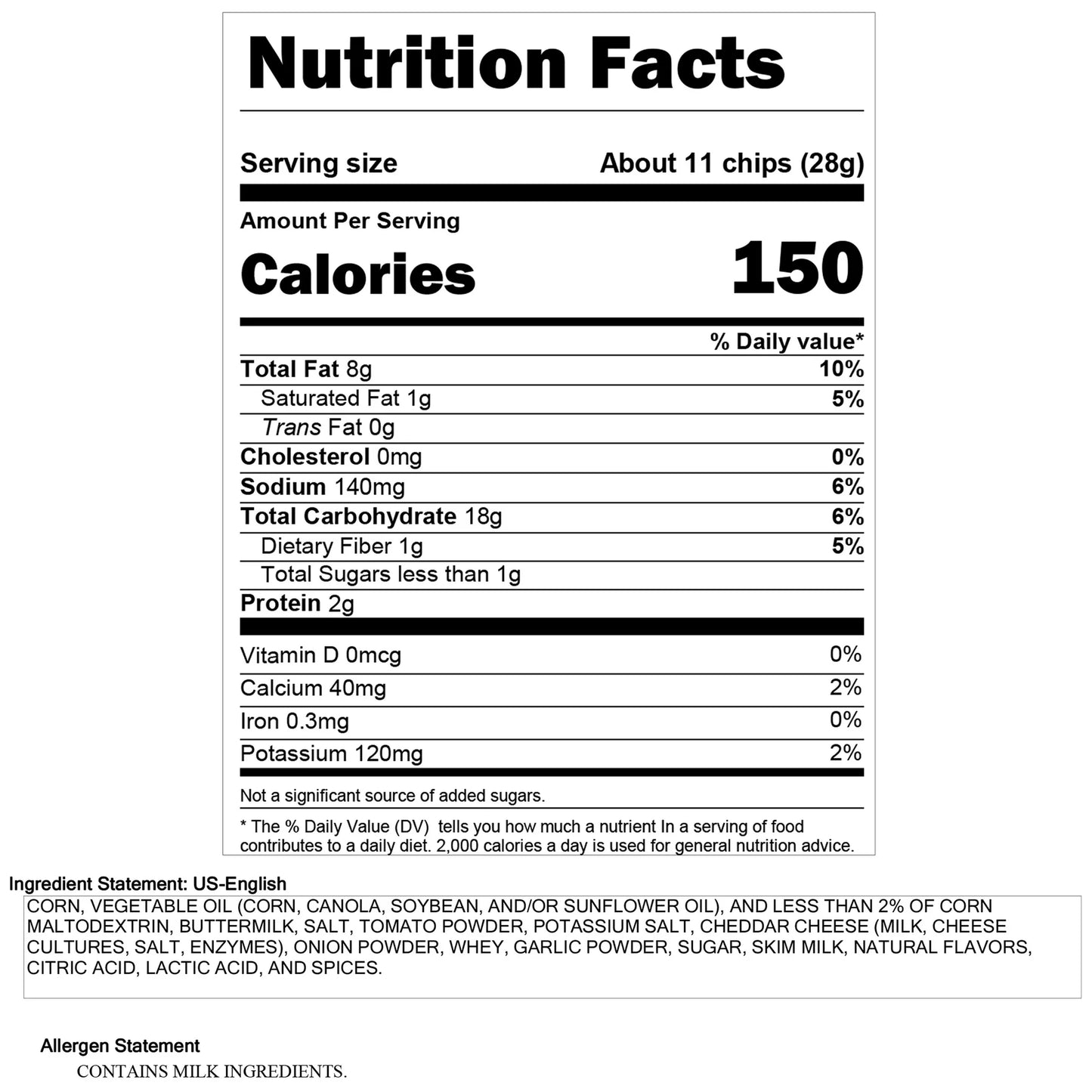 Doritos Simply NKD Cool Ranch Tortilla Chips Snacks, 9.25 oz