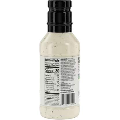 Smash Kitchen Organic Ranch Salad Dressing, 16 fl oz