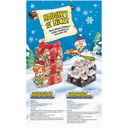 Post Nice List Fruity PEBBLES with Marshmallows Cereal, Family Size, 17 oz