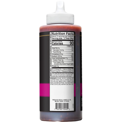 Kinder's Gold Label Sweet Chili Garlic Dipping Sauce for Chicken & Wings, 16.1oz