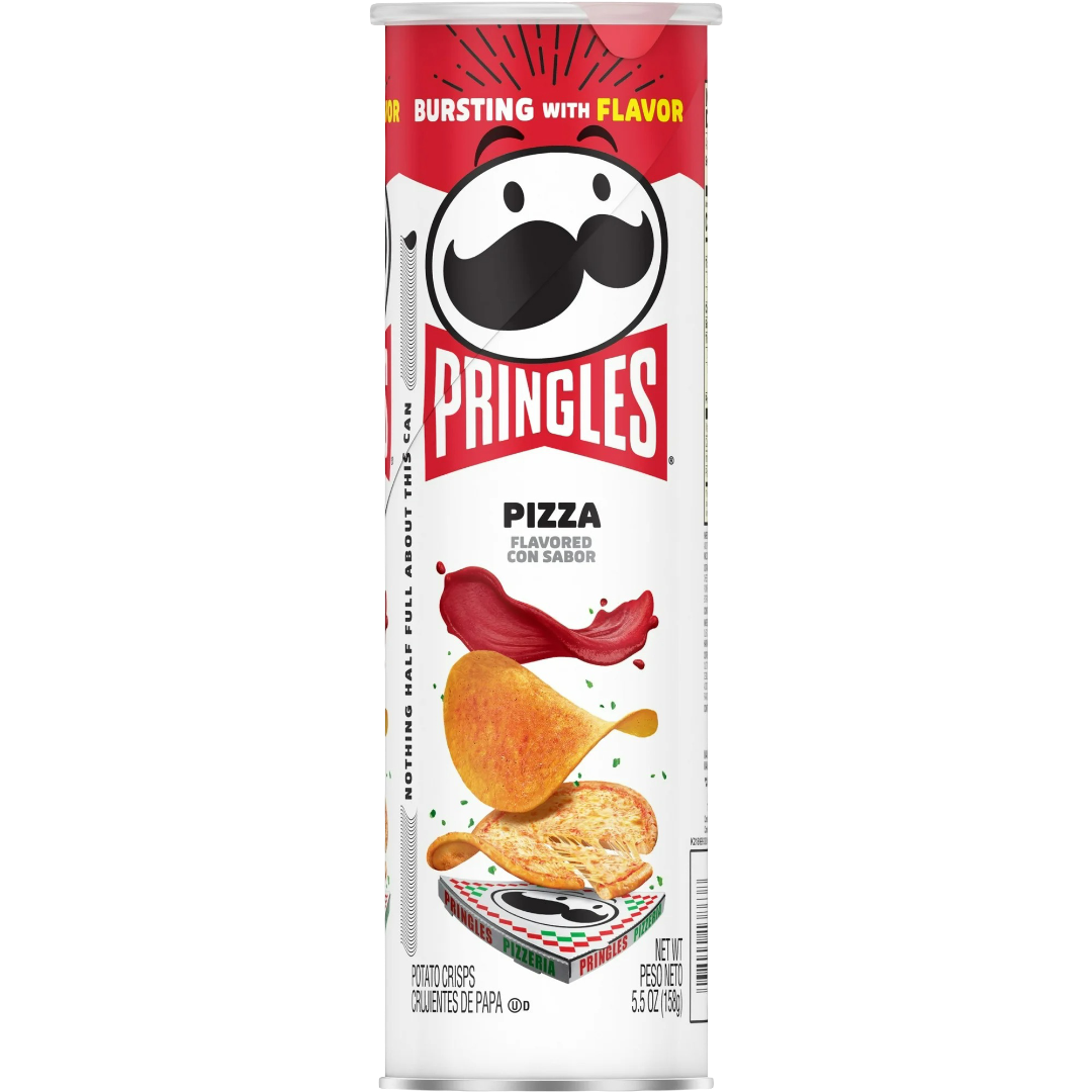 Pringles Pizza Potato Crisps Chips, 5.5oz