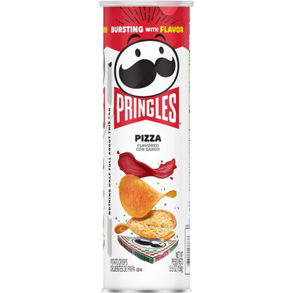 Pringles Pizza Potato Crisps Chips, 5.5oz