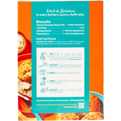 Popeyes Homestyle Biscuit Mix, 11.36 oz