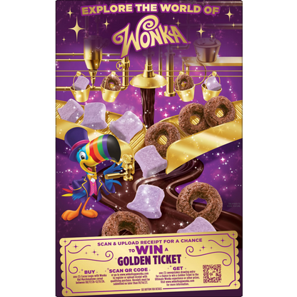 Kellogg's Cocoa Loops Cereal with Wonka Hat Marshmallows, 13.3 oz