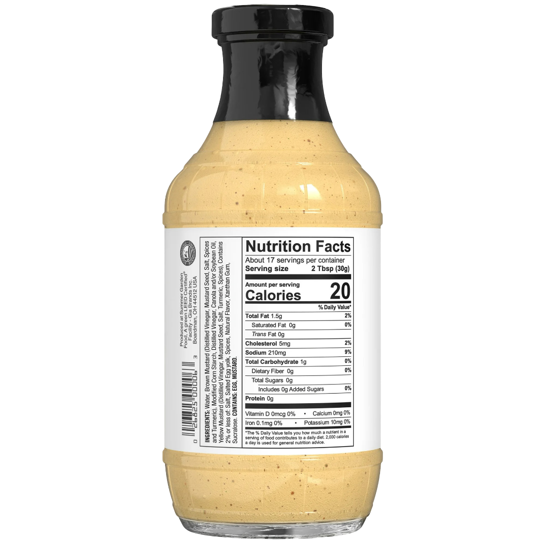 G Hughes Sugar Free Honey Mustard Dipping Sauce, 18oz