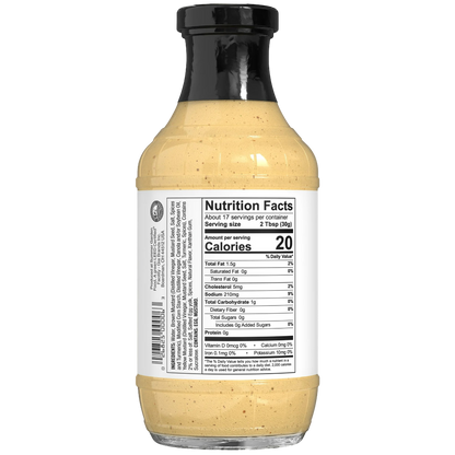 G Hughes Sugar Free Honey Mustard Dipping Sauce, 18oz