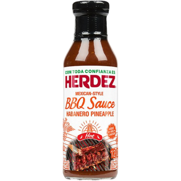 HERDEZ Habanero Pineapple Mexican-Style BBQ Sauce Hot, 12 oz
