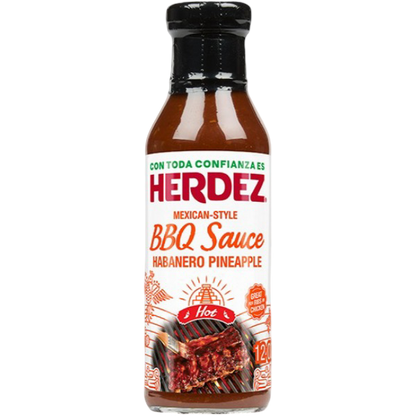 HERDEZ Habanero Pineapple Mexican-Style BBQ Sauce Hot, 12 oz