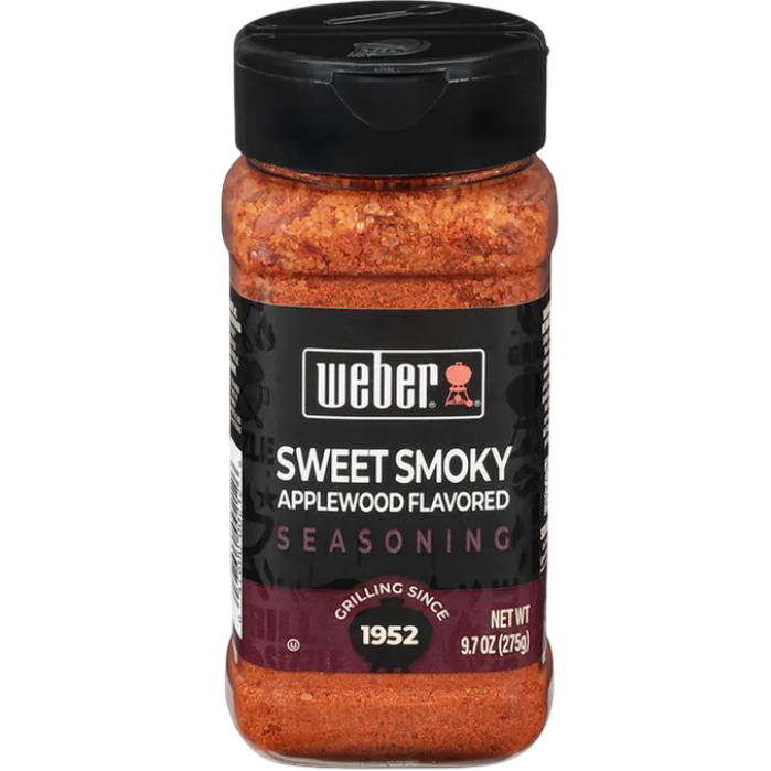Weber Sweet Smoky Applewood Flavored Seasoning, 9.7 oz
