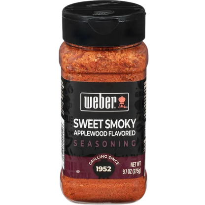 Weber Sweet Smoky Applewood Flavored Seasoning, 9.7 oz