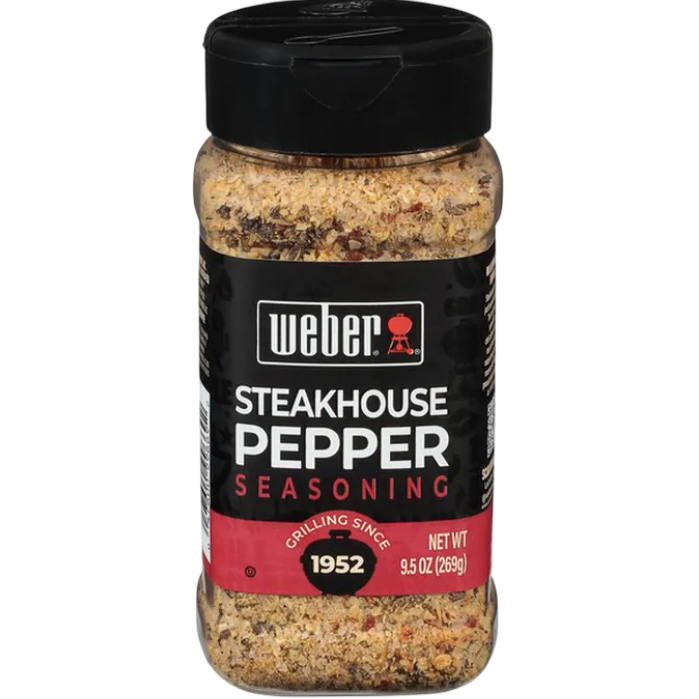 Weber Steakhouse Pepper Seasoning, 9.5 oz