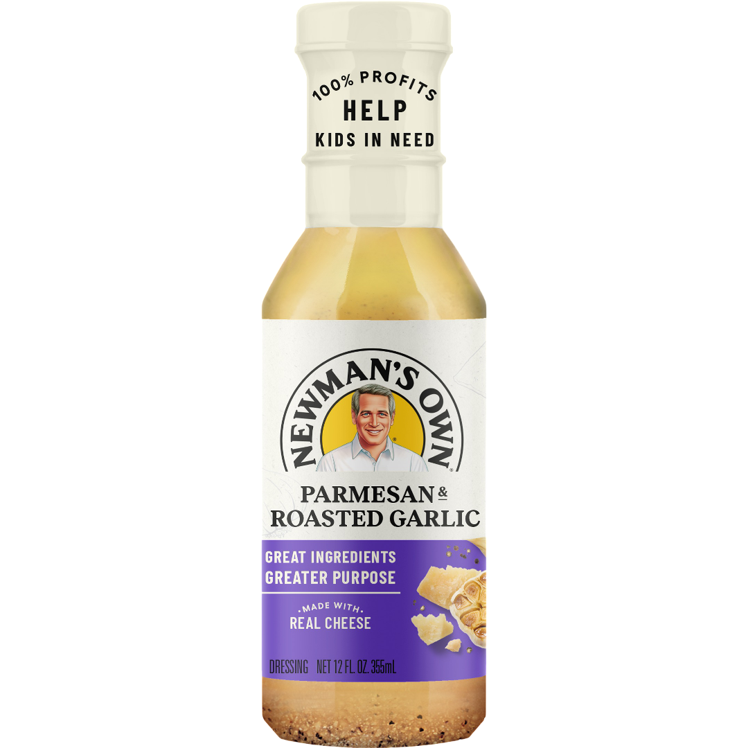 Newman's Own Parmesan & Roasted Garlic Dressing, 12 fl oz